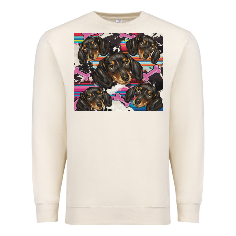 Dachshund Premium Sweatshirt by BarkalooDesign | Teevron