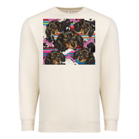 Sandshell dachshund Premium Sweatshirt - BarkalooDesign