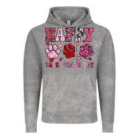 Cloud Rock happy valentine's day paws Vintage Hoodie - OliviaCreatesArt
