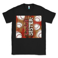 Black baseball sister Classic Tee - TumblerDesignByShophia