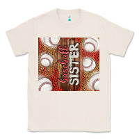 Natural baseball sister Classic Tee - TumblerDesignByShophia