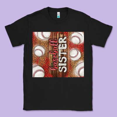 Baseball Sister Classic Tee Designed By Tumblerdesignbyshophia