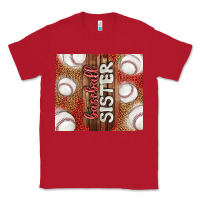 Red baseball sister Classic Tee - TumblerDesignByShophia