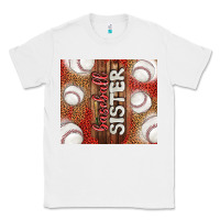 White baseball sister Classic Tee - TumblerDesignByShophia