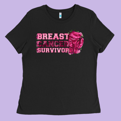 Breast Cancer Survivor Ladies Tee Designed By Texasbilliewilder