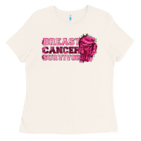 Bone Breast Cancer Survivor Ladies Tee - texasbilliewilder