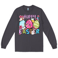 Smoke Happy Easter eggs Long Sleeve Tee - OliviaCreatesArt