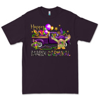 Plum Happy Mardi Carnival with truck Premium Tee - NancyCooperArtShop