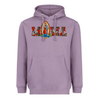 Lavender mama our lady of guadalupe Heavyweight Hoodie - BarkalooDesign