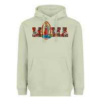Matcha mama our lady of guadalupe Heavyweight Hoodie - BarkalooDesign