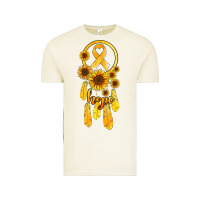 Vintage Arctic childhood cancer awareness dreamcatcher Vintage Tee - Jasminsmagicworld