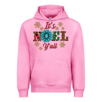 Fuchsia Pink it's noel y'all Urban Hoodie - AdoDesignShop
