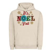 Pigment French Oak it's noel y'all Urban Hoodie - AdoDesignShop