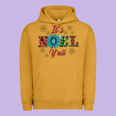 It's Noel Y'all Urban Hoodie Designed By Adodesignshop