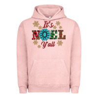 Pigment Salmon it's noel y'all Urban Hoodie - AdoDesignShop