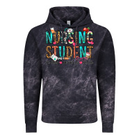 Cloud Black nursing student no sleep no money no life Vintage Hoodie - OliviaCreatesArt