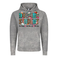 Cloud Rock nursing student no sleep no money no life Vintage Hoodie - OliviaCreatesArt