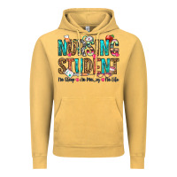 Vintage Mustard nursing student no sleep no money no life Vintage Hoodie - OliviaCreatesArt