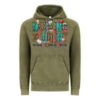 Vintage Olive nursing student no sleep no money no life Vintage Hoodie - OliviaCreatesArt