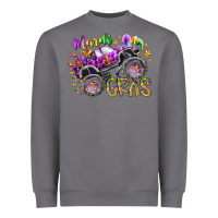 Storm mardi gras monster truck Heavyweight Sweatshirt - RacoonDesign