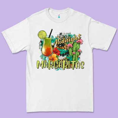 Midnight Margaritas Premium Tee Designed By Texasbilliewilder