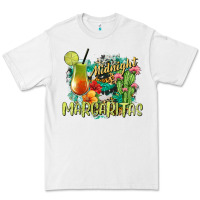 White Midnight Margaritas Premium Tee - texasbilliewilder