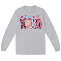 Moon Dust xoxo pig olivia Long Sleeve Tee - OliviaCreatesArt