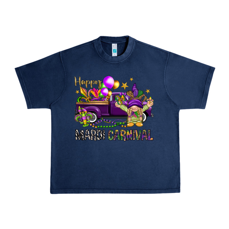 Happy Mardi Carnival With Truck Urban Heavy Tee by HowdyJamesFarm | Teevron