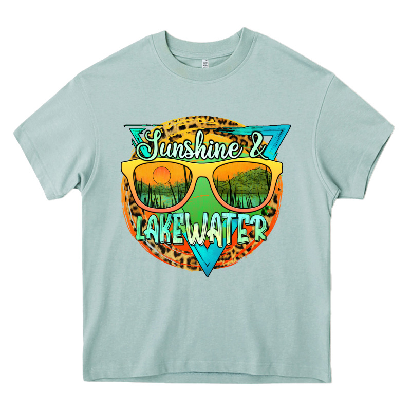 Sunshine & Lakewater Heavy Core Tee by JahusDesignShop | Teevron