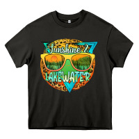 Asphalt sunshine & lakewater Heavy Core Tee - JahusDesignShop