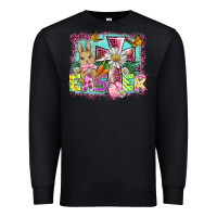 Black easter cross background Premium Sweatshirt - BarkalooDesign