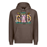 Coffee With God All Things Are Possible Easter Day Premium Hoodie - CowhideDigitalArt