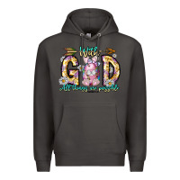 Smoke With God All Things Are Possible Easter Day Premium Hoodie - CowhideDigitalArt