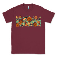 Burgundy boho plant Classic Tee - TumblerDesignByShophia