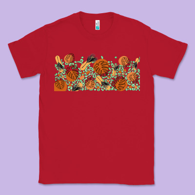 Boho Plant Classic Tee Designed By Tumblerdesignbyshophia