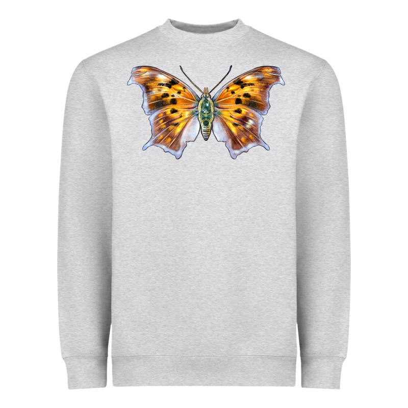 Question Mark Butterfly Heavyweight Sweatshirt by LillyAllenDesigns | Teevron