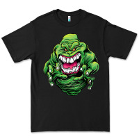 Black halloween green slimer ghost Premium Tee - longCreatives