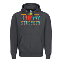 Smoke i love my students with pen and Zipper Hoodie - Artiststas