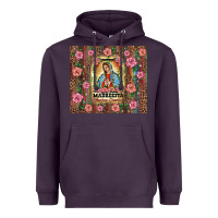 Plum madrecita muchas gracias Heavyweight Hoodie - BarkalooDesign