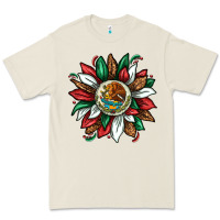 Bone Mexican Sunflower Premium Tee - texasbilliewilder