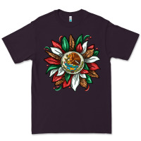 Plum Mexican Sunflower Premium Tee - texasbilliewilder
