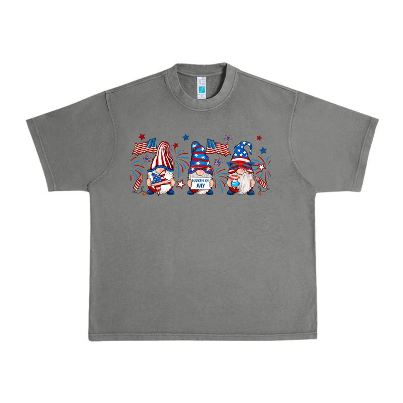 4th Of July Gnomes Libbey Glass Urban Heavy Tee by RanaPortraitStore | Teevron
