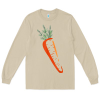 Mushroom big carrot costume cute easy vegetable halloween gift Long Sleeve Tee - longCreatives