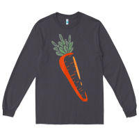 Smoke big carrot costume cute easy vegetable halloween gift Long Sleeve Tee - longCreatives