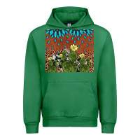 Emerald cactus gemstone Urban Hoodie - AdoDesignShop