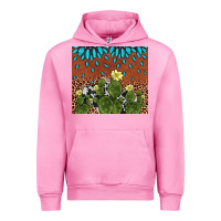 Fuchsia Pink cactus gemstone Urban Hoodie - AdoDesignShop