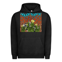Pigment Black cactus gemstone Urban Hoodie - AdoDesignShop