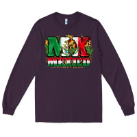 Plum MX Mexico Long Sleeve Tee - FaDigitalArtStudio