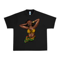 Black Black woman Urban Heavy Tee - HowdyJamesFarm