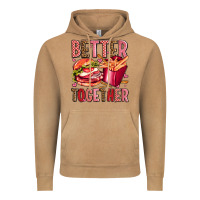 Vintage Camel hamburger potatoes better together olivia Vintage Hoodie - OliviaCreatesArt